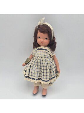 Antique Nancy Ann Story Book Doll Betty Blue 109 Bisque